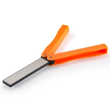 Zseb kerti élező (Gyémánt, kétoldalú #360/600), összecsukható (TY1051)