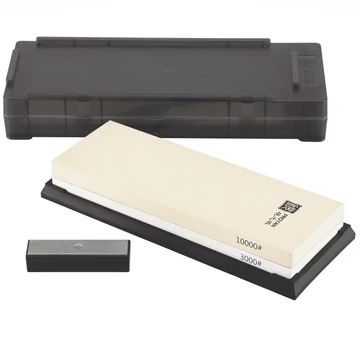 Taidea Fenőkő szett, #3000/10000 + állvány (tárolódoboz) + gyémánt tisztító