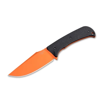 hogue-extrak-xl-3-9-fixed-blade-g10-black-orange-cerakote-outdoor-kes-35859-1