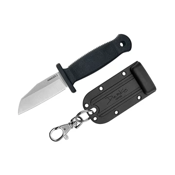 Demko Knives Armiger 2 Shark Foot 4034SS TPR Black outdoor kés (ARM2-4034SS-SF)