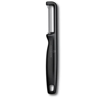 VICTORINOX univerzális hámozó, fogazott pengével, fekete
