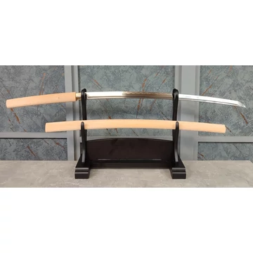 Munenori T10 steel Shirasaya Katana with bo-hi