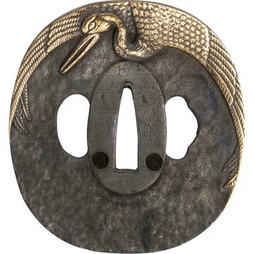 Tsuba "Crane"