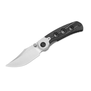 Kizer Pioneer Nitro-V Aluminum & Black Micarta zsebkés (ZX-FK03A3)
