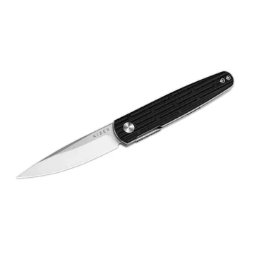 Kizer Bamboo Nitro-V Micarta Black zsebkés (V3722A1)