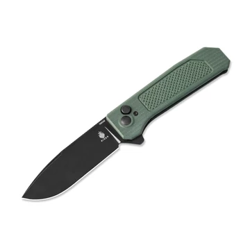 Kizer Brat G10 Green zsebkés (V3630C2)