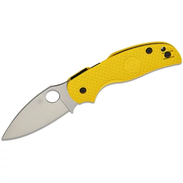 Spyderco Sage 5 Lightweight Salt FRN Yellow MagnaCut zsebkés (C123PYL)