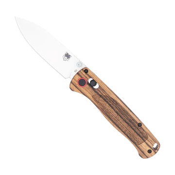 CobraTec Zebrawood Bar Lock zsebkés (CTZWDBLDNS)