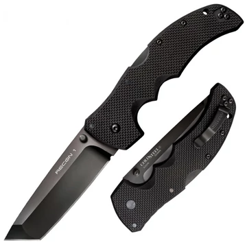 Cold Steel Recon 1 Tanto Plain Edge zsebkés (27BT)