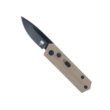 CobraTec Stinger Button-lock, Tan (CTSTRTAN)