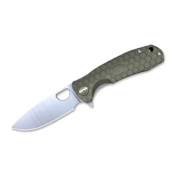 Honey Badger Flipper Large Green zsebkés (HB1003)