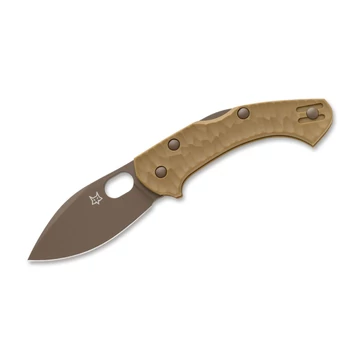Fox Knives Zero 2.0 Desert Warrior FRN Coyote Tan zsebkés (FX-311 CT)