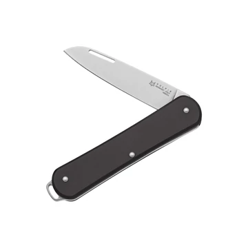 Fox Knives Vulpis 130 Aluminum Black zsebkés (FX-VP130 BK)
