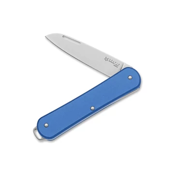 Fox Knives Vulpis 130 Aluminum Sky Blue zsebkés (FX-VP130 SB)