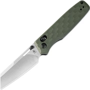 Kizer Task 154CM Green zsebkés (V3641C3)