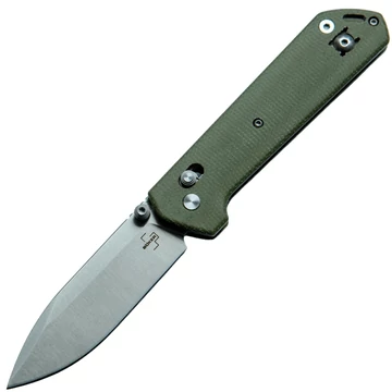 Böker Plus Kihon Micarta, green, 14C28N,  Exkluzív, limitált kiadás 200 darab (01BP0017SOI)