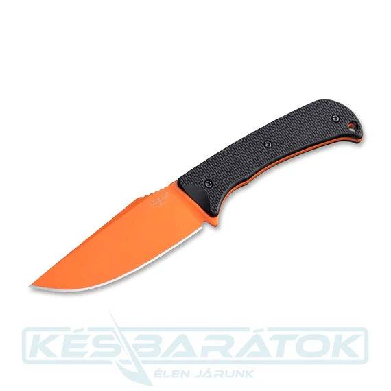 hogue-extrak-xl-3-9-fixed-blade-g10-black-orange-cerakote-outdoor-kes-35859-1