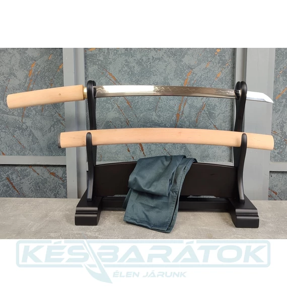 munenori-shirasaya-wakizashi-t10-steel-hitatsura-hamon-1