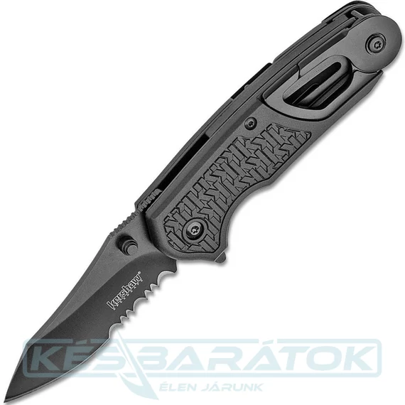 kershaw-funxion-emt-charcoal-black-serrated-zsebkes-8100-4