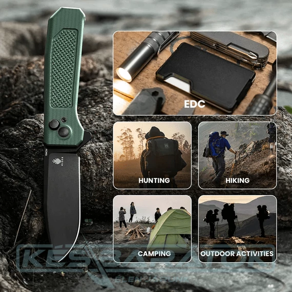 kizer-brat-g10-green-zsebkes-v3630c2-9