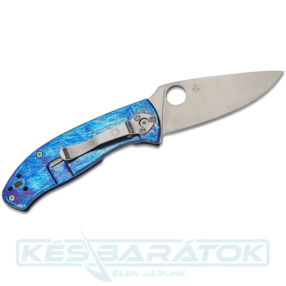 spyderco-tenacious-titanium-ril-disarray-finish-d2-plainedge-zsebkes-c122tibld2p-2